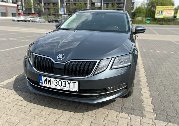 Skoda Octavia cena 82000 przebieg: 39319, rok produkcji 2019 z Warszawa małe 211